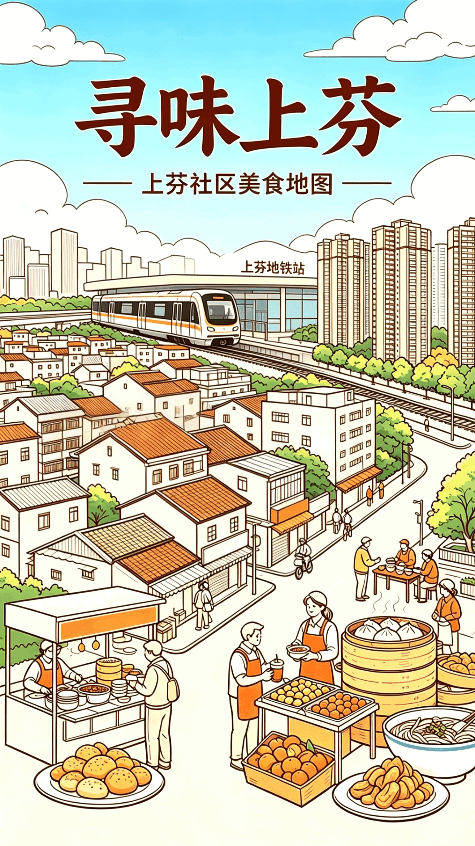 上芬社区美食地图